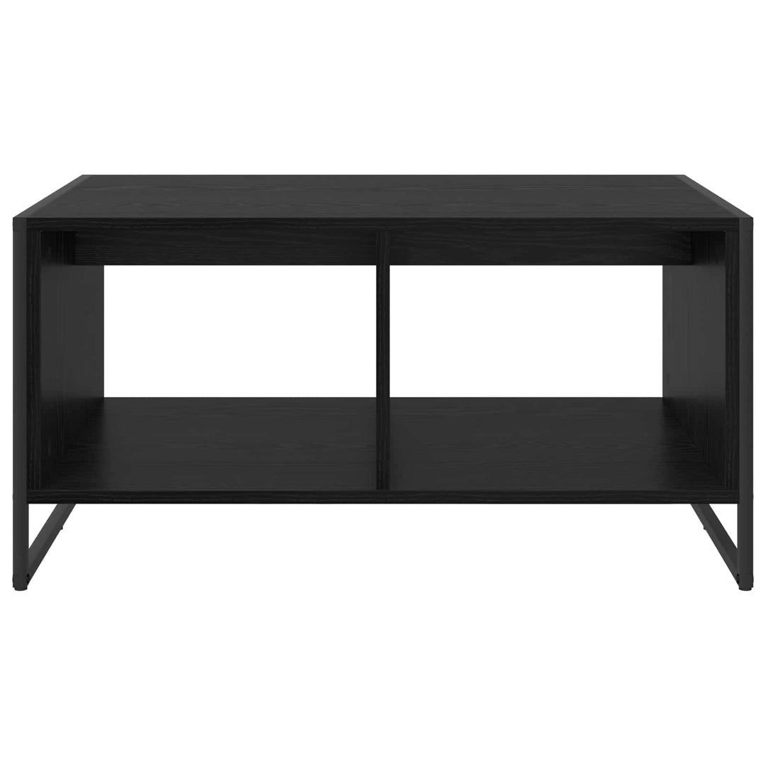 Sofabord Sort eg 80 x 50 x 40 cm Konstrueret træ