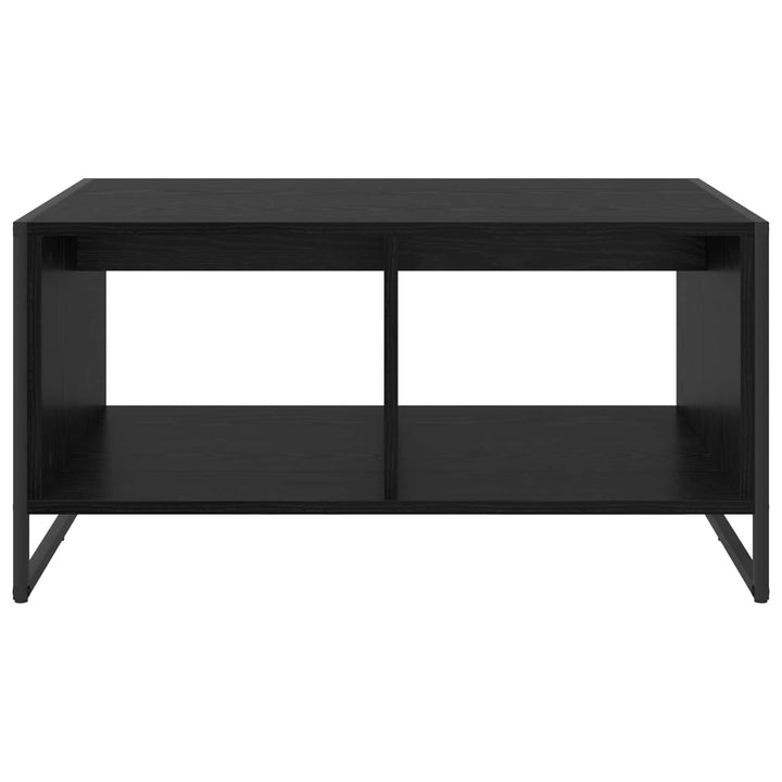 Sofabord Sort eg 80 x 50 x 40 cm Konstrueret træ