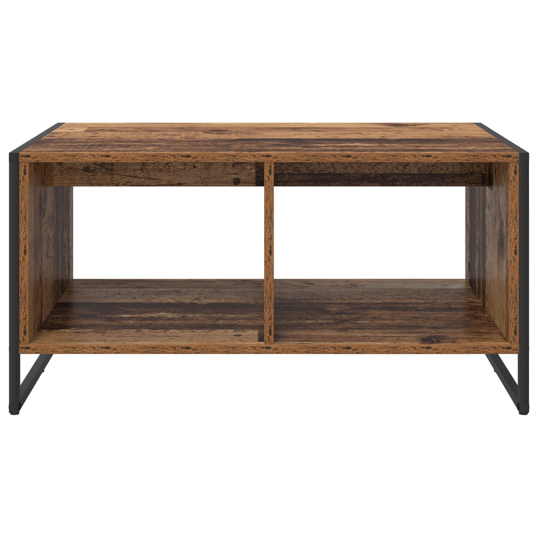 Sofabord Gammelt træ 80 x 50 x 40 cm Konstrueret træ