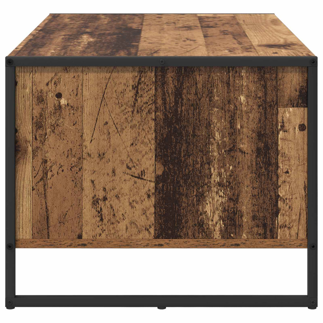 Sofabord Gammelt træ 80 x 50 x 40 cm Konstrueret træ