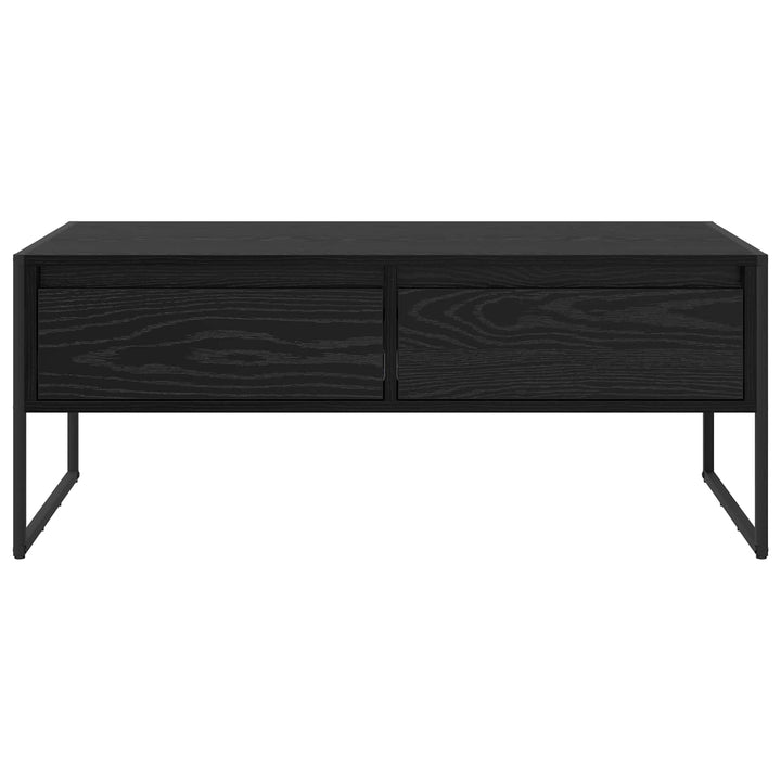 Sofabord Sort eg 100 x 46 x 40 cm Konstrueret træ