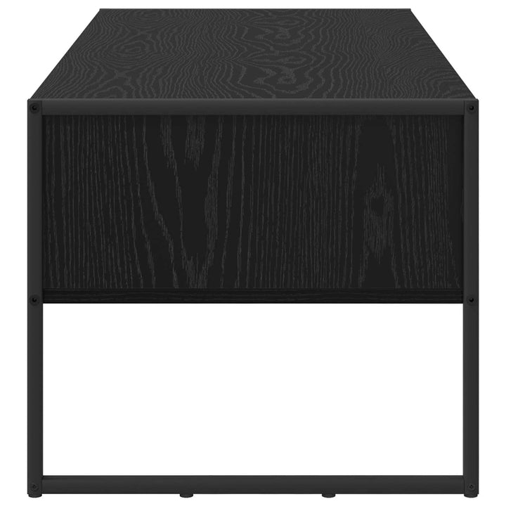 Sofabord Sort eg 100 x 46 x 40 cm Konstrueret træ