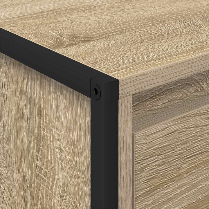 Sofabord med skuffe Sonoma 100 x 46 x 40 cm Konstrueret træ