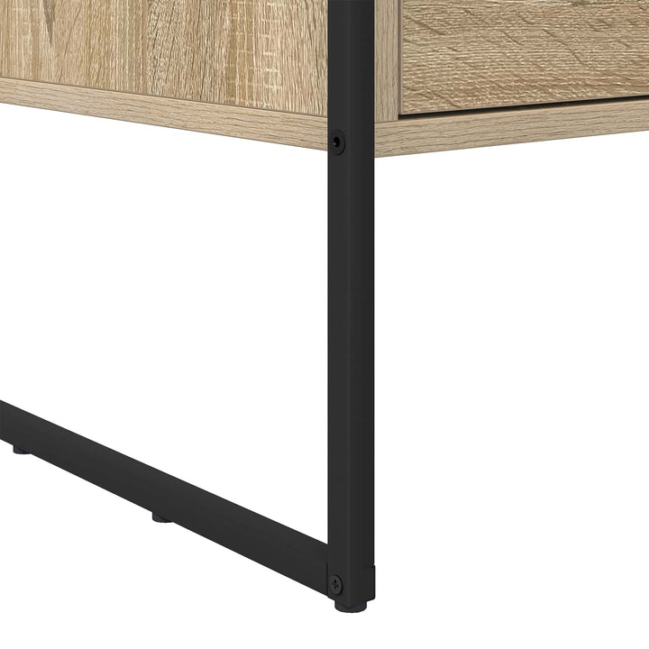 Sofabord med skuffe Sonoma 100 x 46 x 40 cm Konstrueret træ