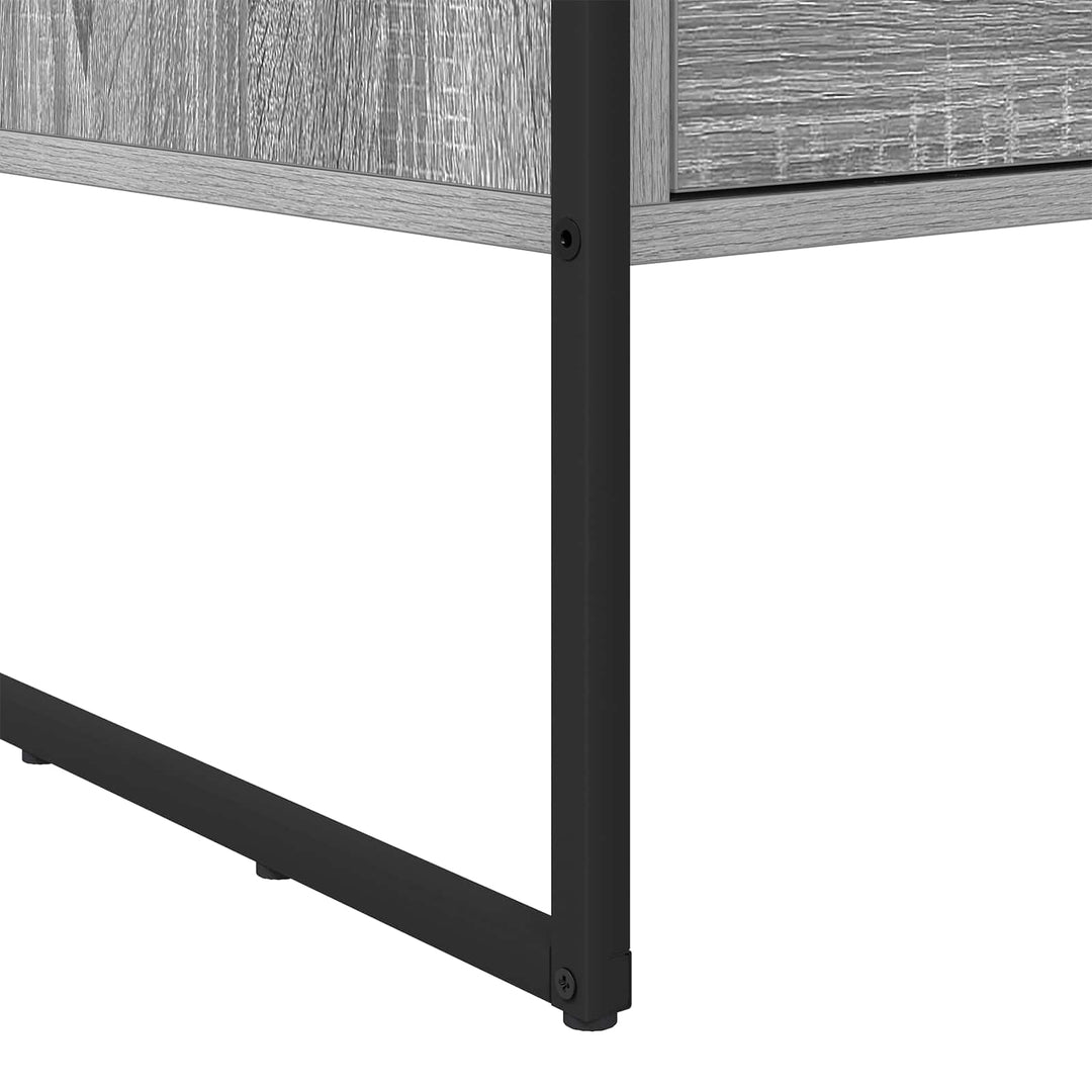 Sofabord Grå Sonoma 100 x 46 x 40 cm Konstrueret træ
