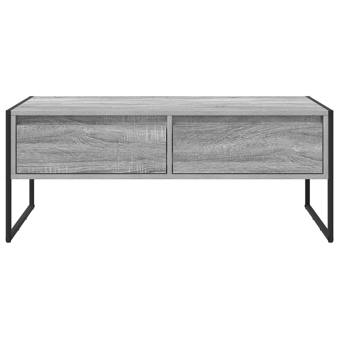 Sofabord Grå Sonoma 100 x 46 x 40 cm Konstrueret træ