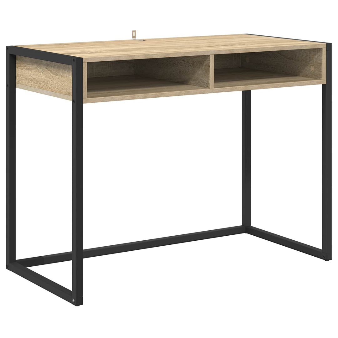 Bord med opbevaring Sonoma 100 x 50 x 75 cm Konstrueret træ
