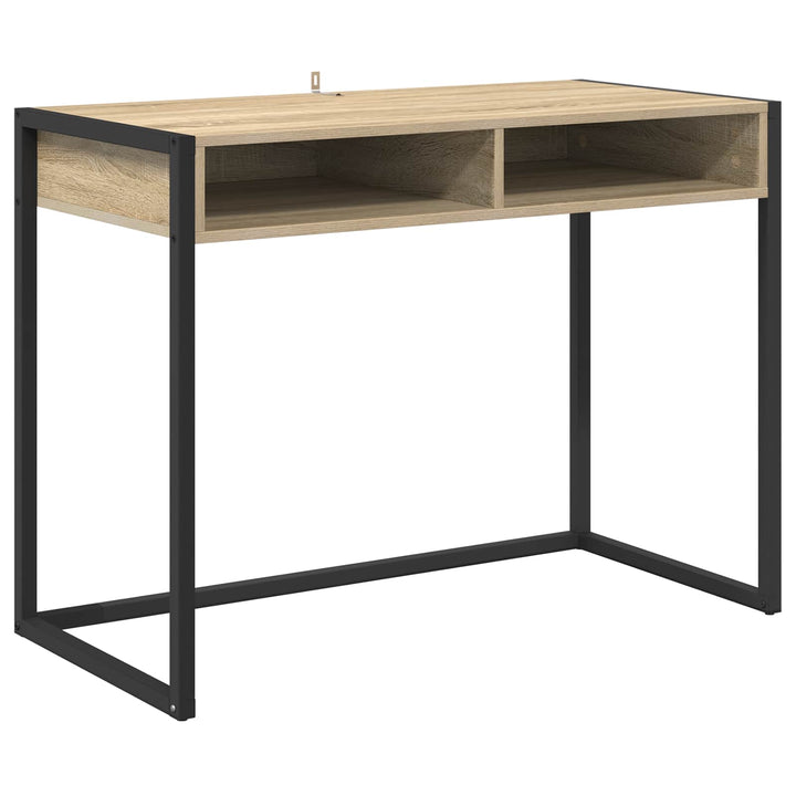 Bord med opbevaring Sonoma 100 x 50 x 75 cm Konstrueret træ