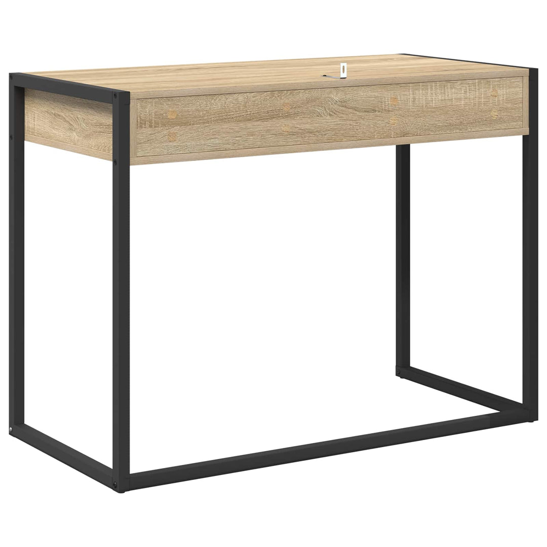 Bord med opbevaring Sonoma 100 x 50 x 75 cm Konstrueret træ