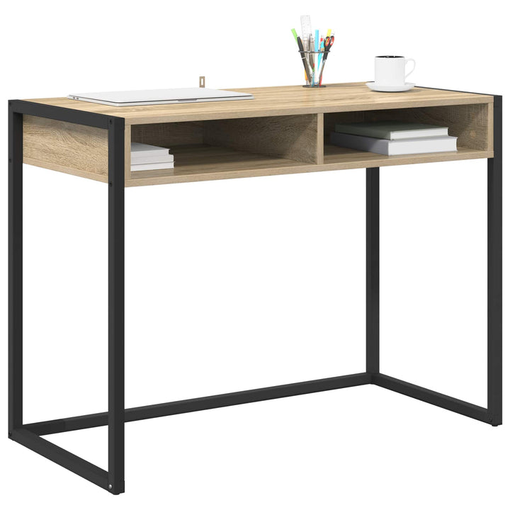 Bord med opbevaring Sonoma 100 x 50 x 75 cm Konstrueret træ