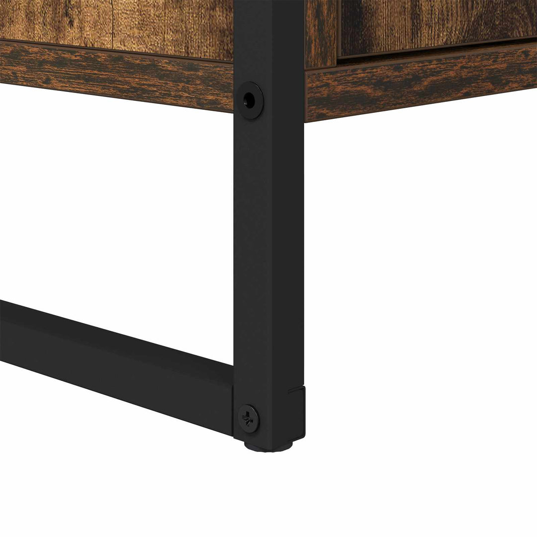 Badeværelsesskab Røget Eg 90 x 30 x 60 cm Konstrueret træ