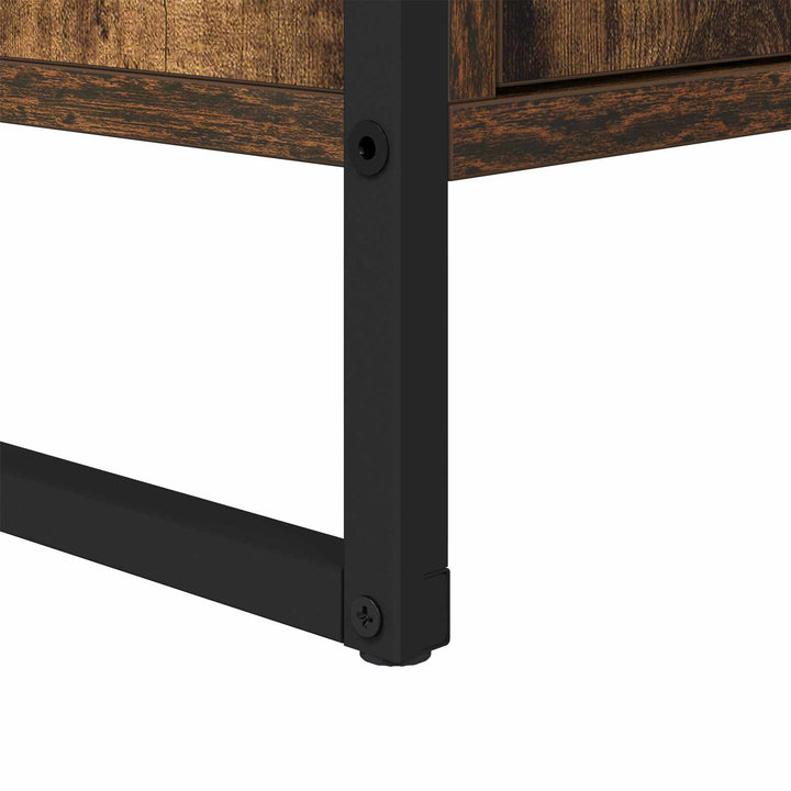 Badeværelsesskab Røget Eg 90 x 30 x 60 cm Konstrueret træ