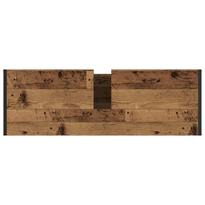 Badeværelsesskab Gammelt træ 90 x 30 x 60 cm Konstrueret træ