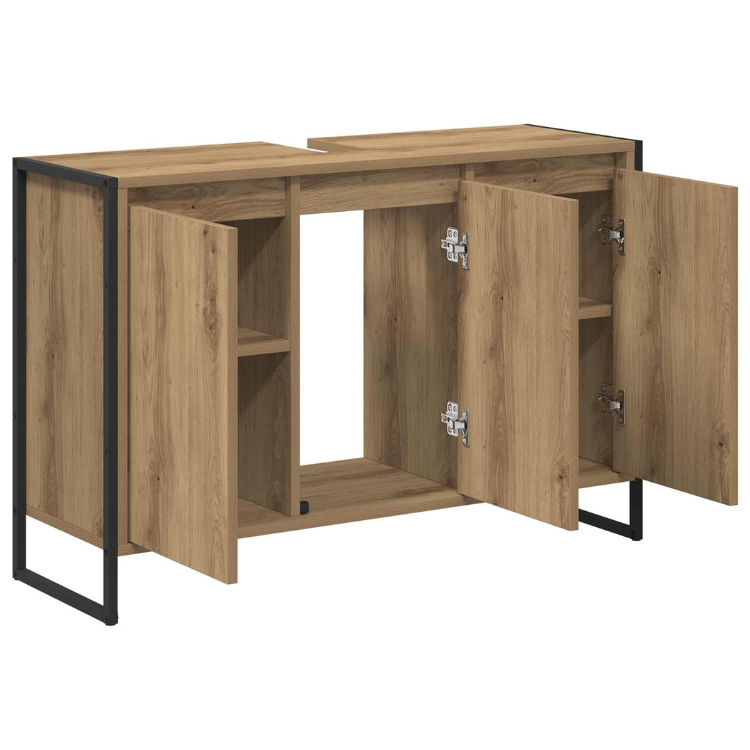 Badeværelsesskab Artisan eg 90 x 30 x 60 cm Konstrueret træ