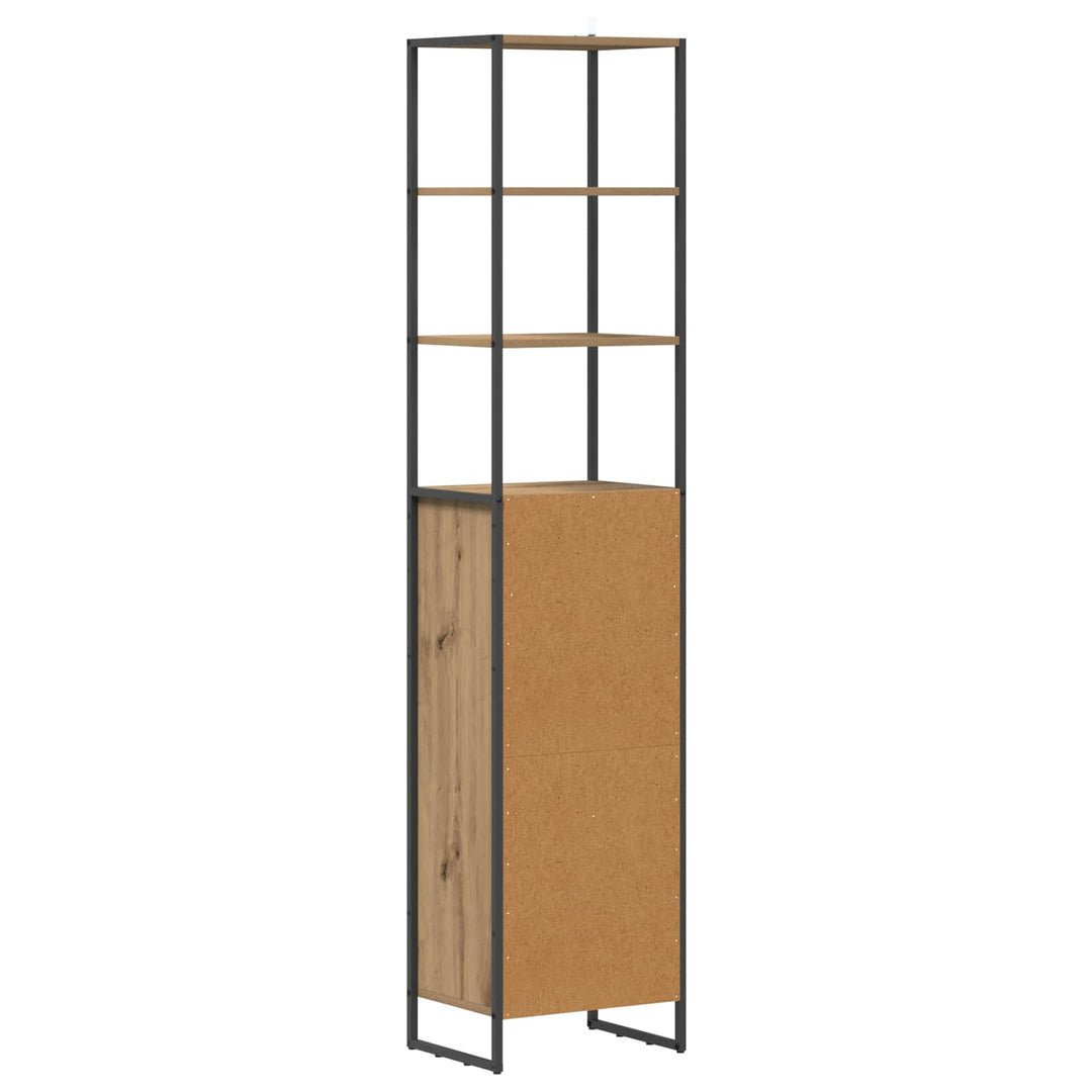 Badeværelsesskab Artisan eg 40 x 30 x 180 cm Konstrueret træ