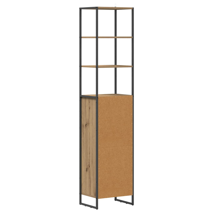 Badeværelsesskab Artisan eg 40 x 30 x 180 cm Konstrueret træ