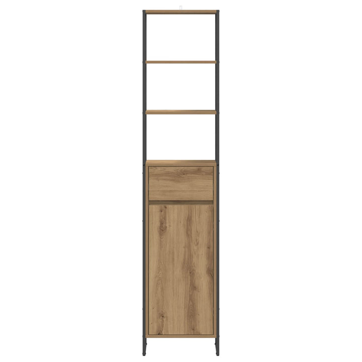 Badeværelsesskab Artisan eg 40 x 30 x 180 cm Konstrueret træ