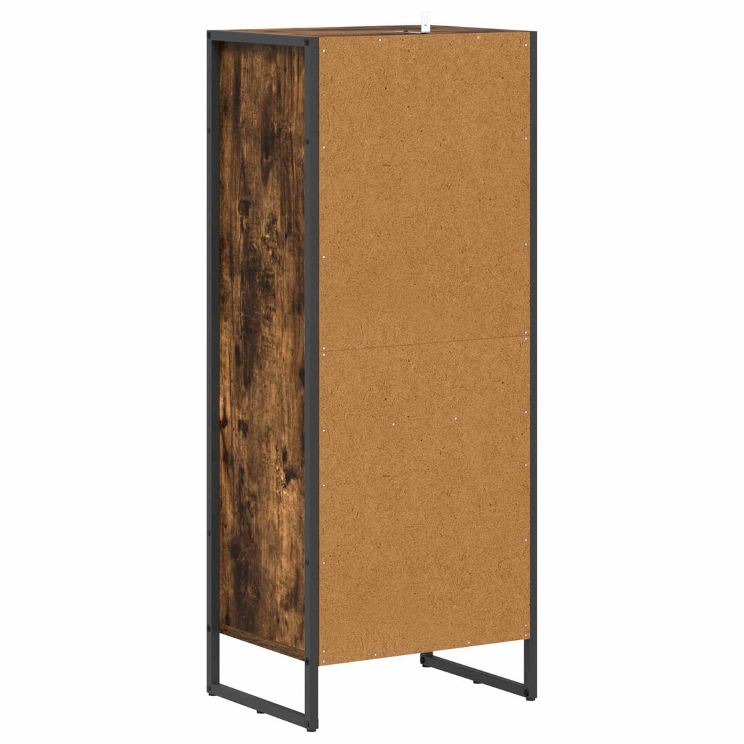 Badeværelsesskab Røget Eg 40 x 30 x 100 cm Konstrueret træ