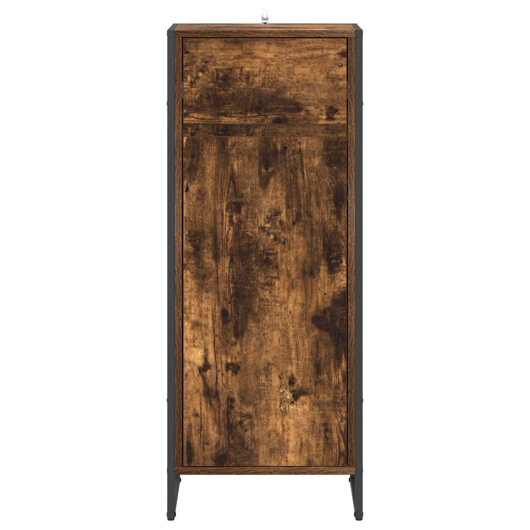 Badeværelsesskab Røget Eg 40 x 30 x 100 cm Konstrueret træ