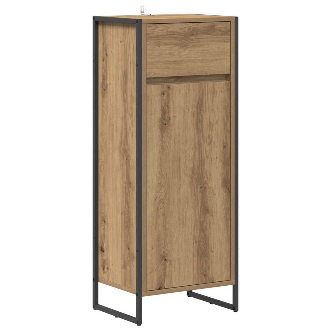 Badeværelsesskab Artisan eg 40 x 30 x 100 cm Konstrueret træ