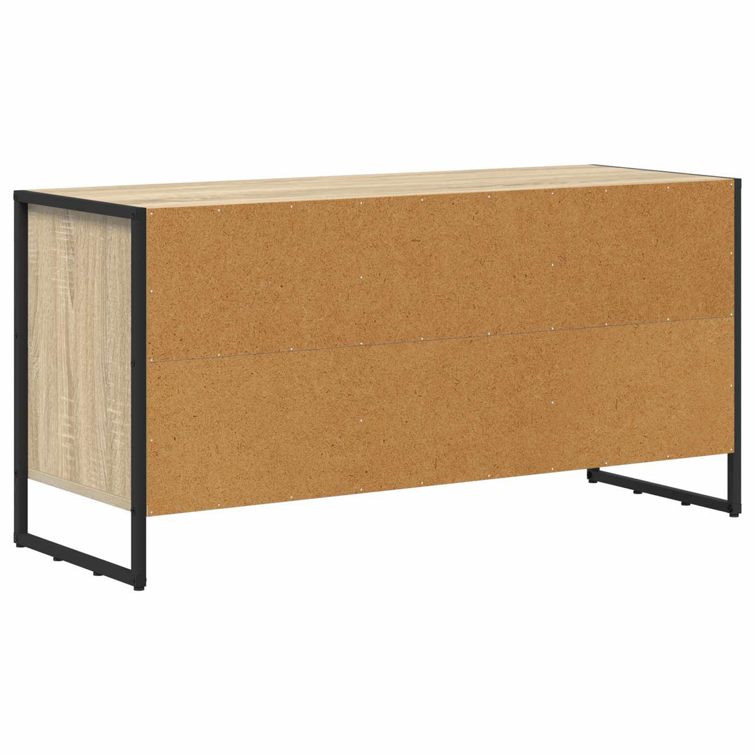TV-skab med skuffe Sonoma 100 x 36 x 49,5 cm Konstrueret træ