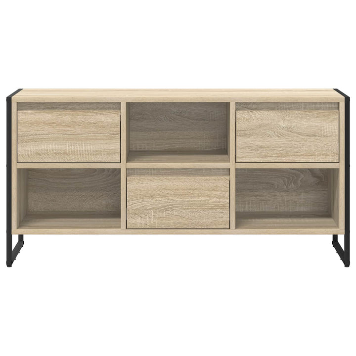 TV-skab med skuffe Sonoma 100 x 36 x 49,5 cm Konstrueret træ