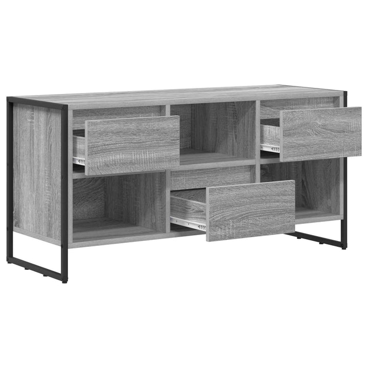 TV-skab Grå Sonoma 100 x 36 x 49,5 cm Konstrueret træ
