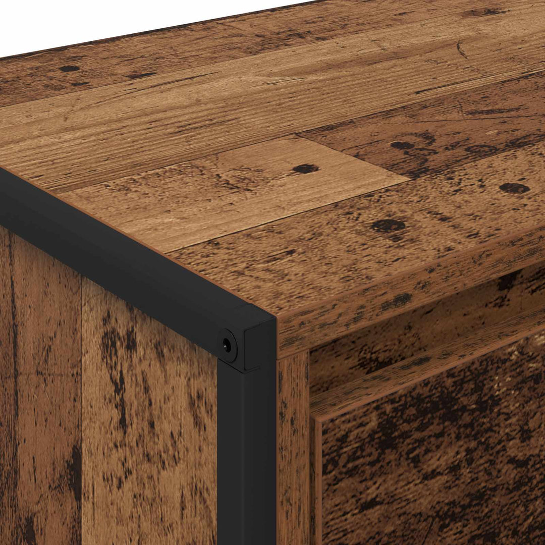 TV-skab Gammelt træ 100 x 36 x 49,5 cm Konstrueret træ