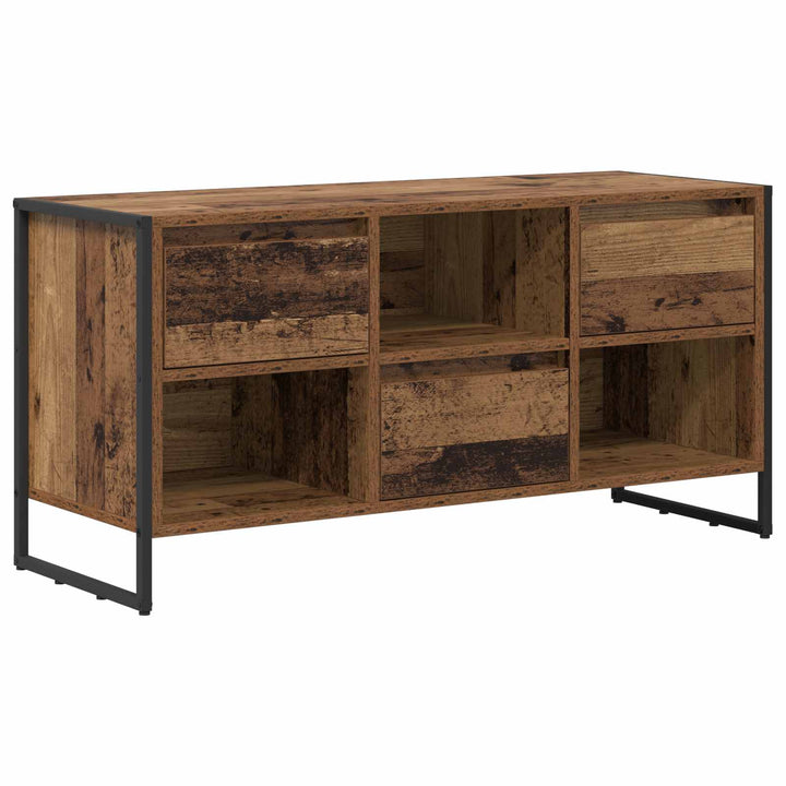 TV-skab Gammelt træ 100 x 36 x 49,5 cm Konstrueret træ