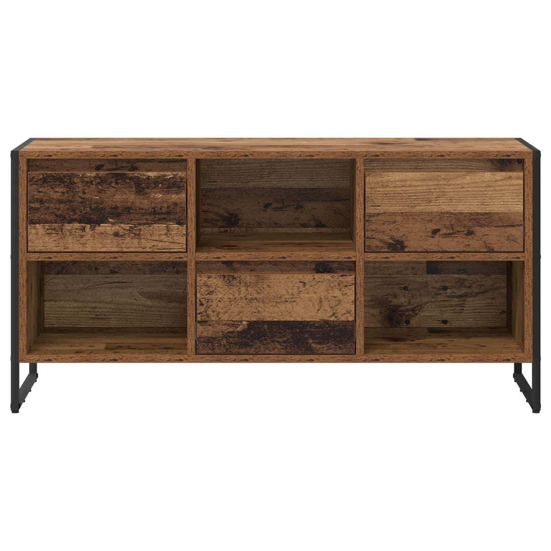 TV-skab Gammelt træ 100 x 36 x 49,5 cm Konstrueret træ