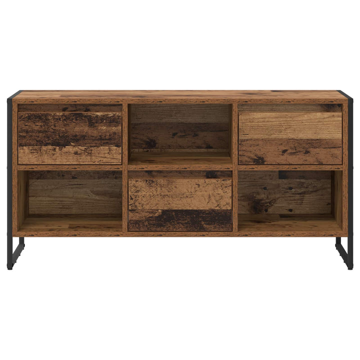 TV-skab Gammelt træ 100 x 36 x 49,5 cm Konstrueret træ