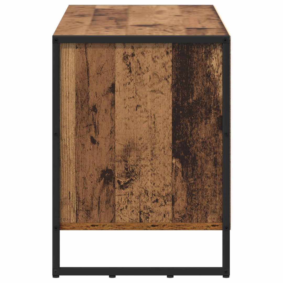 TV-skab Gammelt træ 100 x 36 x 49,5 cm Konstrueret træ