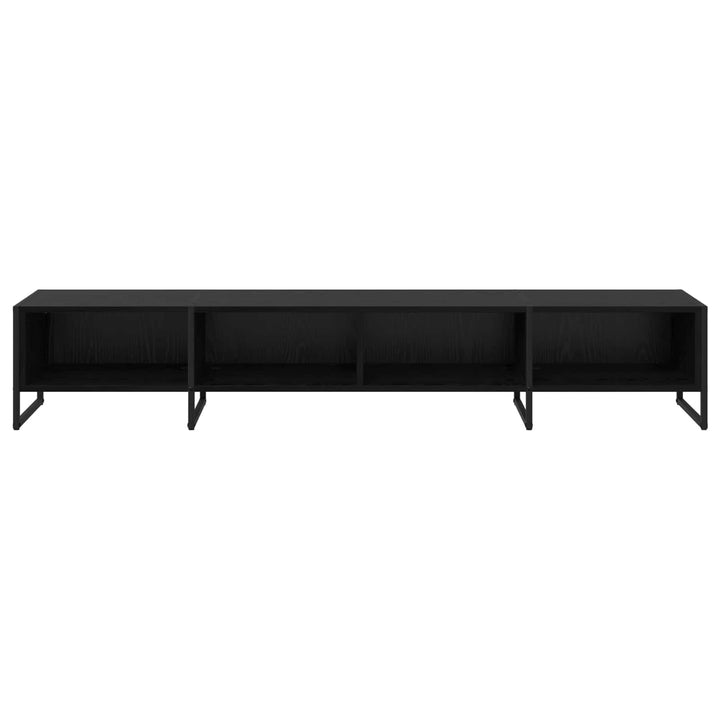 TV-skab Sort eg 170.5 x 36 x 30.5 cm Konstrueret træ