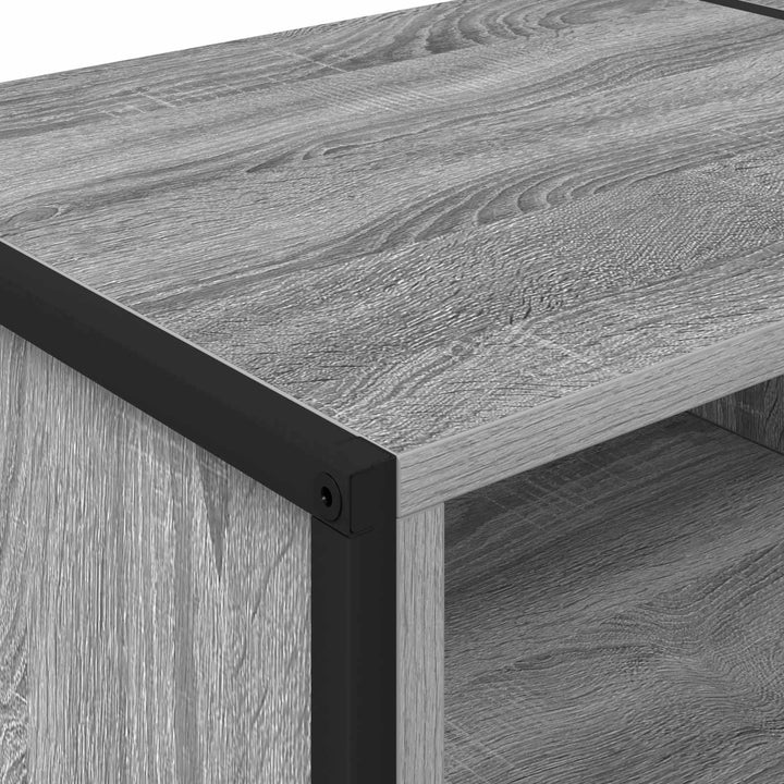 TV-skab 170.5 x 36 x 30.5 cm Grå Sonoma Konstrueret træ