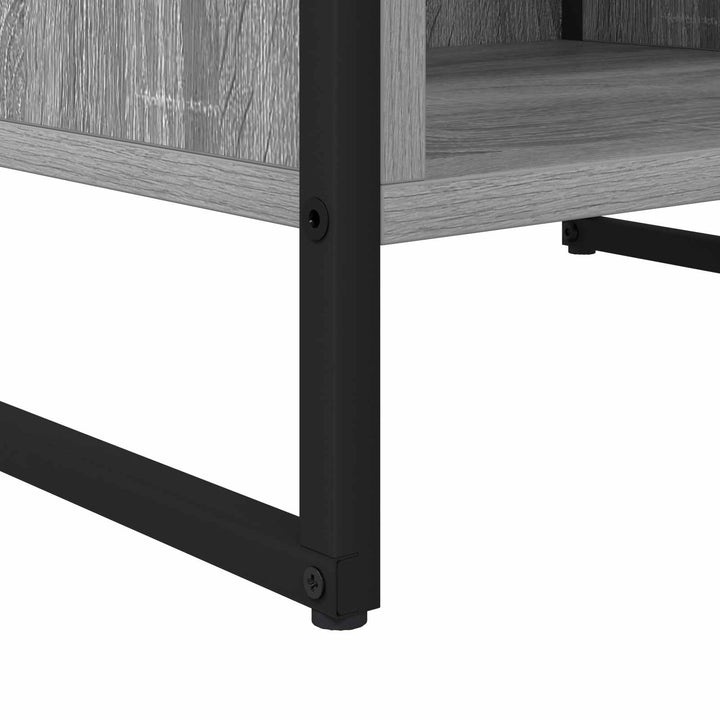 TV-skab Grå Sonoma 170.5 x 36 x 30.5 cm Konstrueret træ
