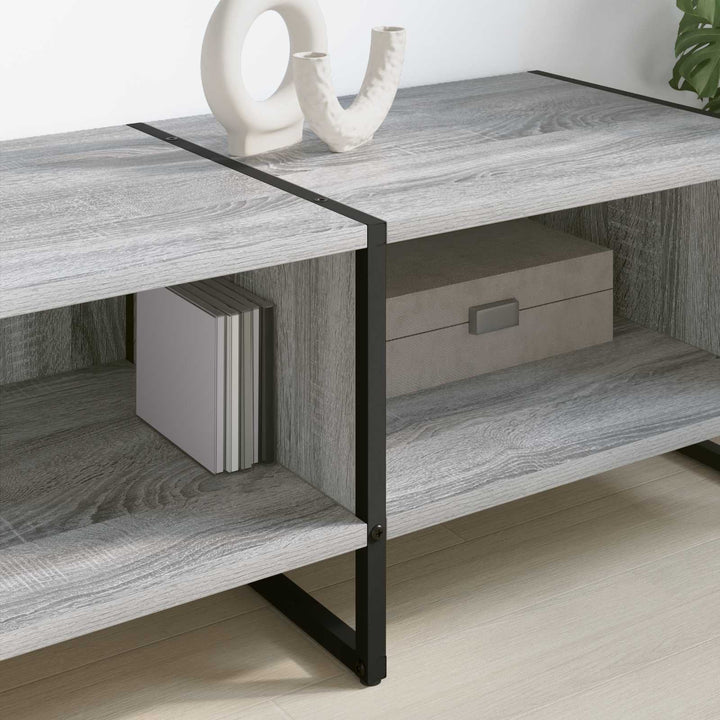 TV-skab Grå Sonoma 170.5 x 36 x 30.5 cm Konstrueret træ