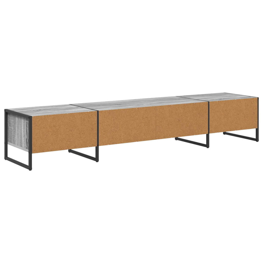 TV-skab Grå Sonoma 170.5 x 36 x 30.5 cm Konstrueret træ
