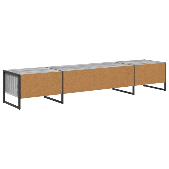 TV-skab Grå Sonoma 170.5 x 36 x 30.5 cm Konstrueret træ