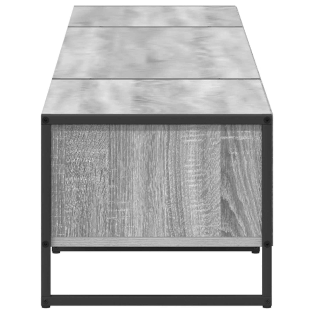 TV-skab Grå Sonoma 170.5 x 36 x 30.5 cm Konstrueret træ