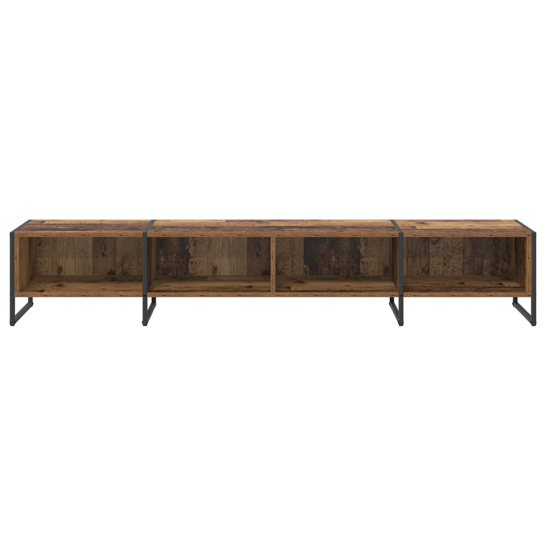 TV-skab Gammelt træ 170.5 x 36 x 30.5 cm Konstrueret træ