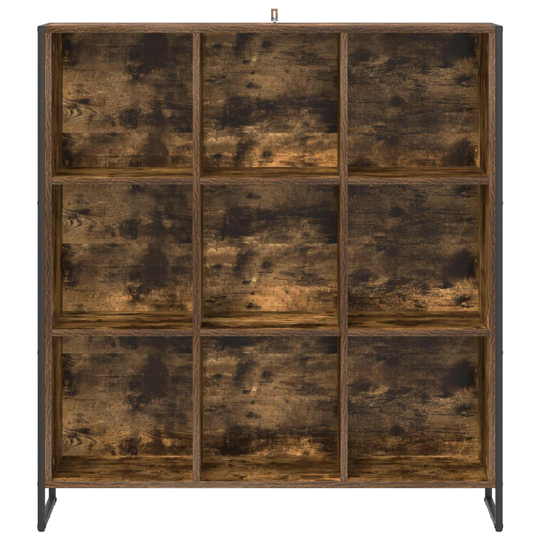 Bogskab Røget Eg 99,5 x 30 x 108,5 cm Konstrueret træ