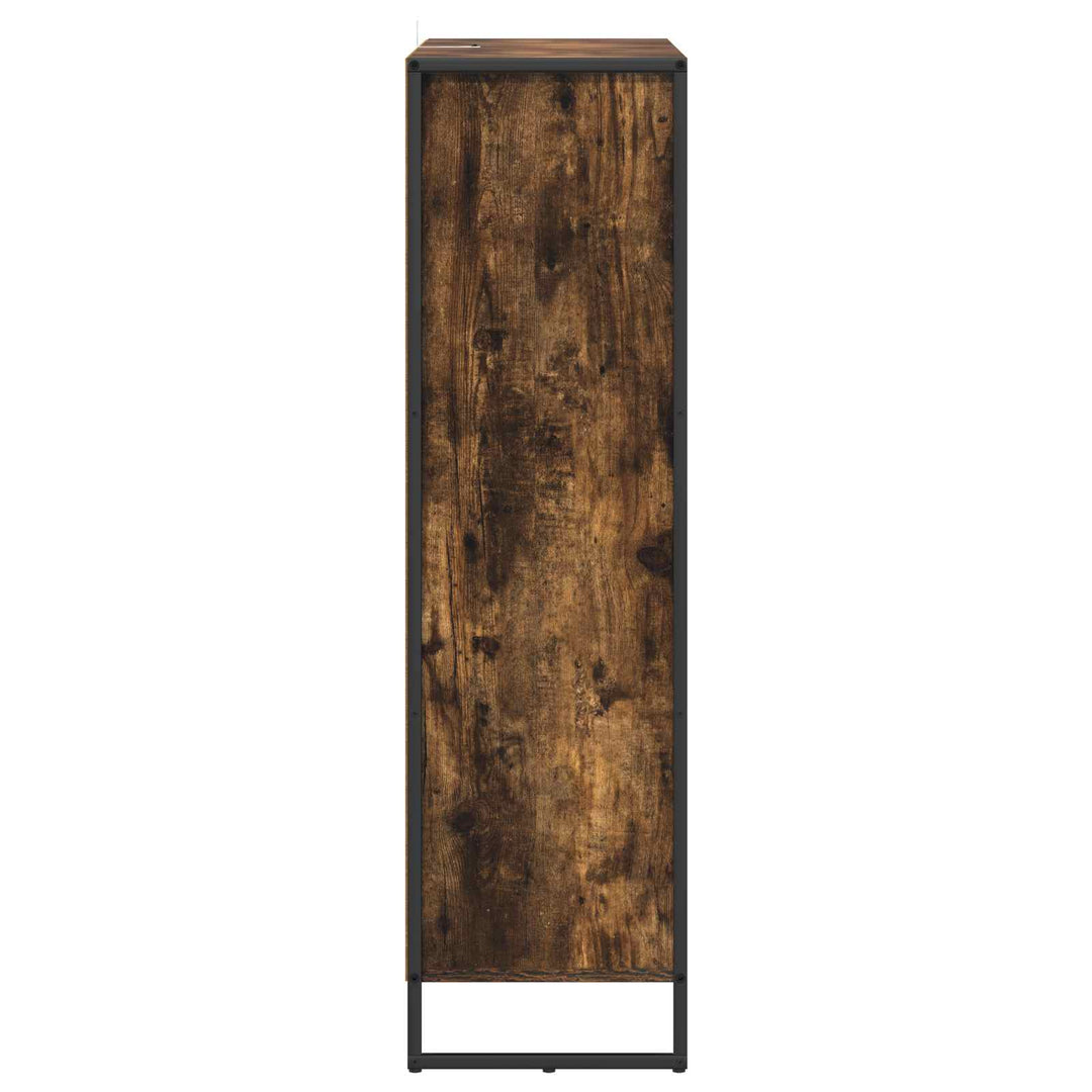 Bogskab Røget Eg 99,5 x 30 x 108,5 cm Konstrueret træ