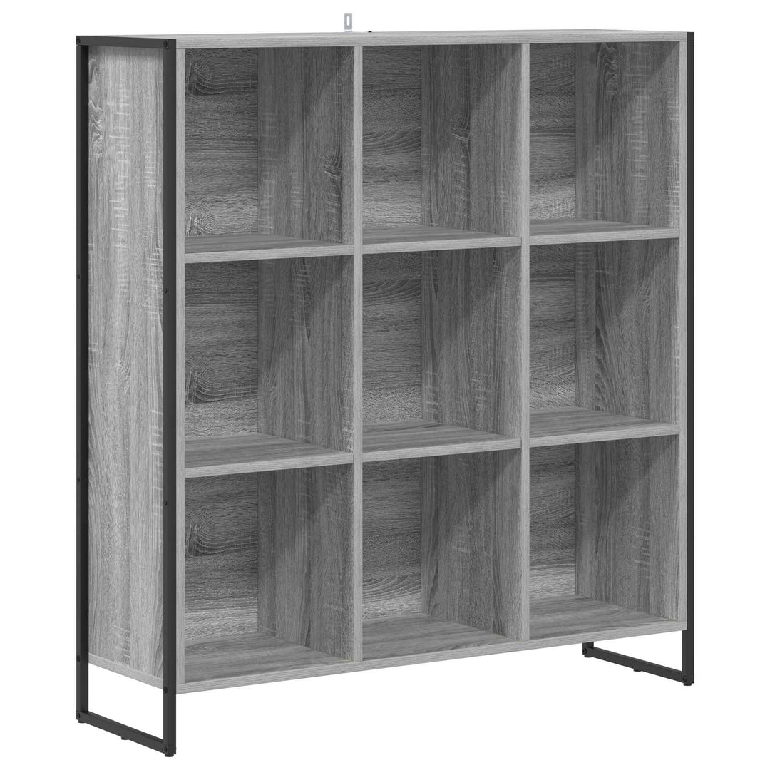 Bogskab Grå Sonoma 99,5 x 30 x 108,5 cm Konstrueret træ