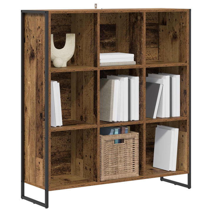 Bogskab Gammelt træ 99,5 x 30 x 108,5 cm Konstrueret træ