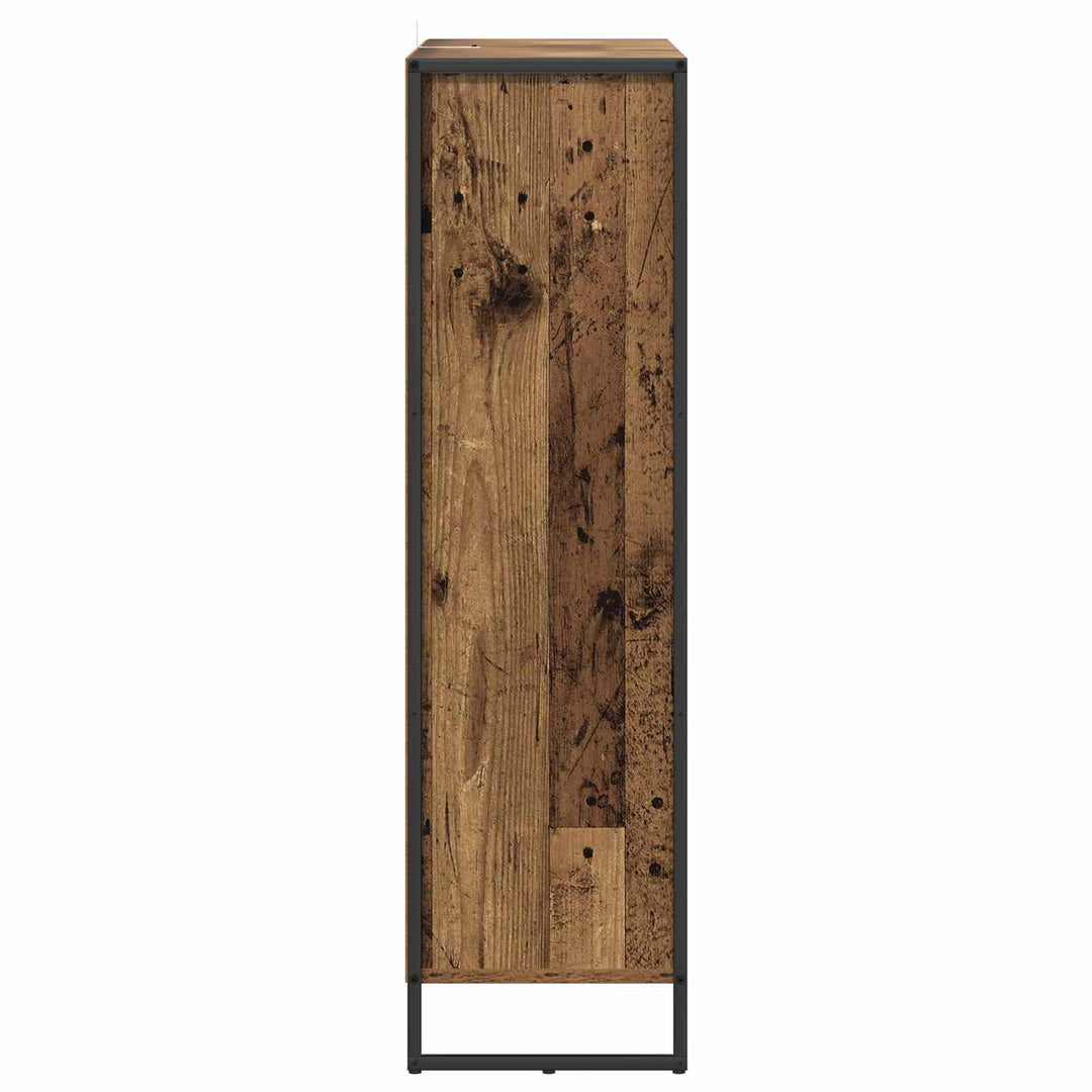 Bogskab Gammelt træ 99,5 x 30 x 108,5 cm Konstrueret træ