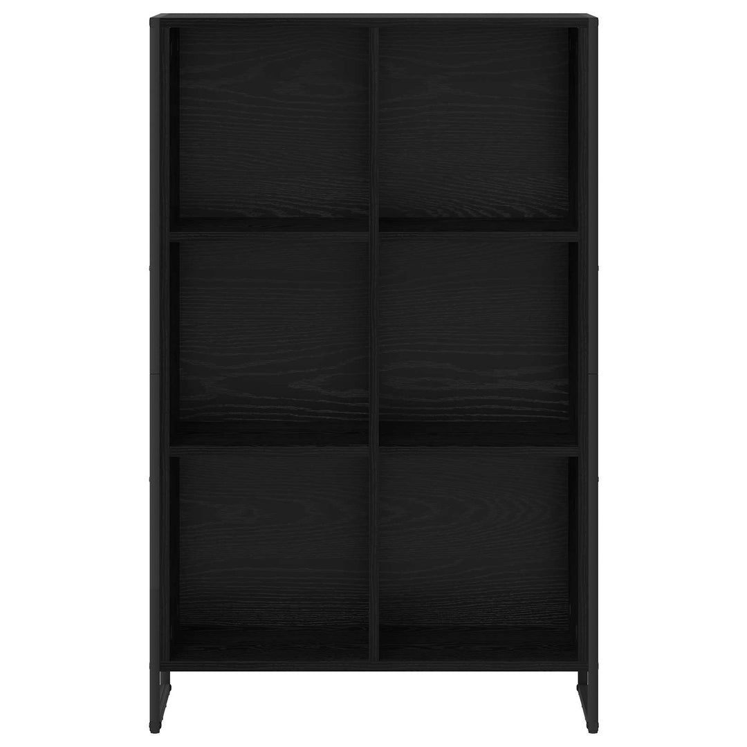Bogskab Sort eg 99,5 x 30 x 108,5 cm Konstrueret træ