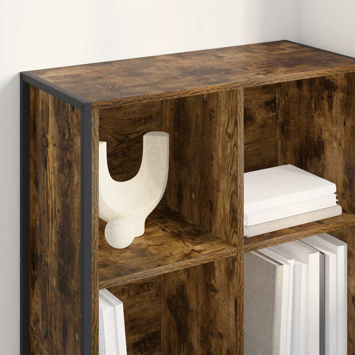 Bogskab Røget Eg 99,5 x 30 x 108,5 cm Konstrueret træ