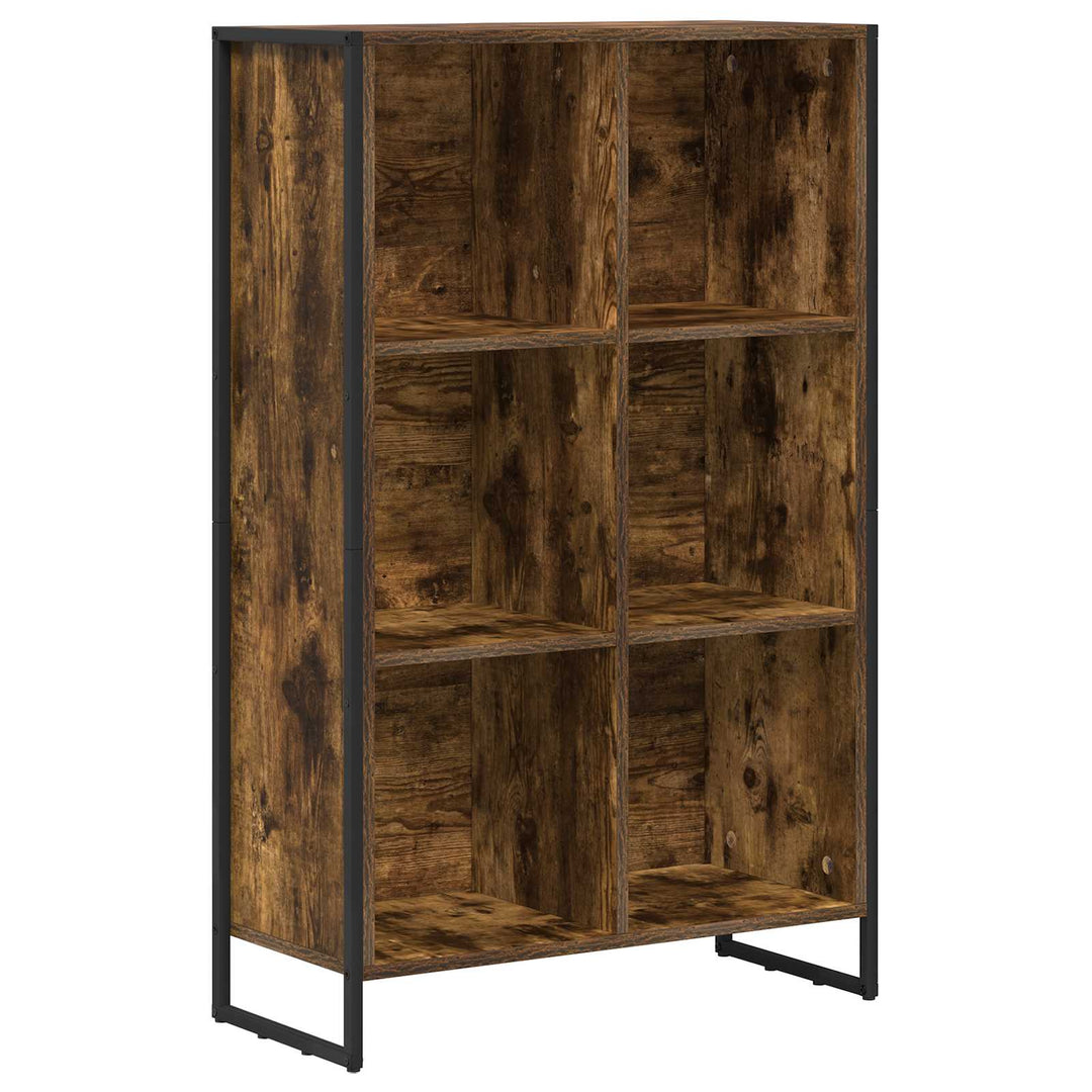 Bogskab Røget Eg 99,5 x 30 x 108,5 cm Konstrueret træ