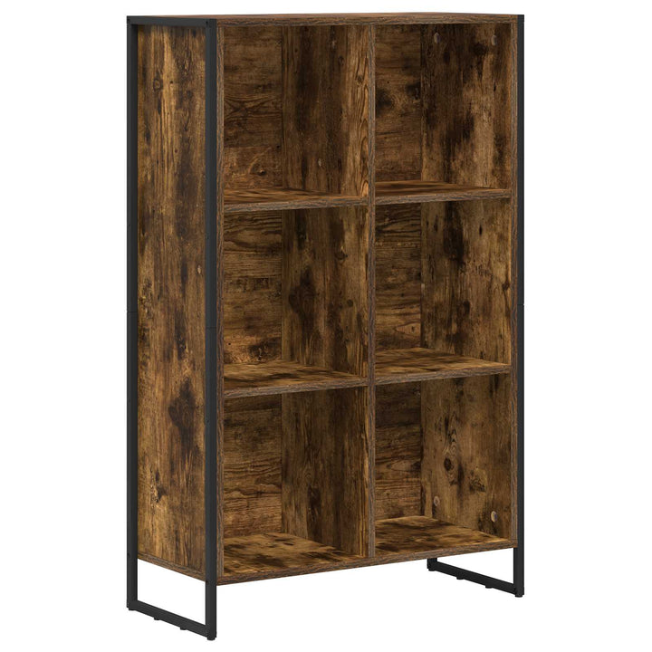 Bogskab Røget Eg 99,5 x 30 x 108,5 cm Konstrueret træ