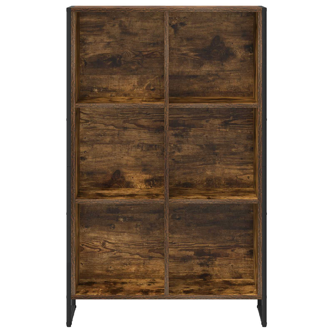 Bogskab Røget Eg 99,5 x 30 x 108,5 cm Konstrueret træ